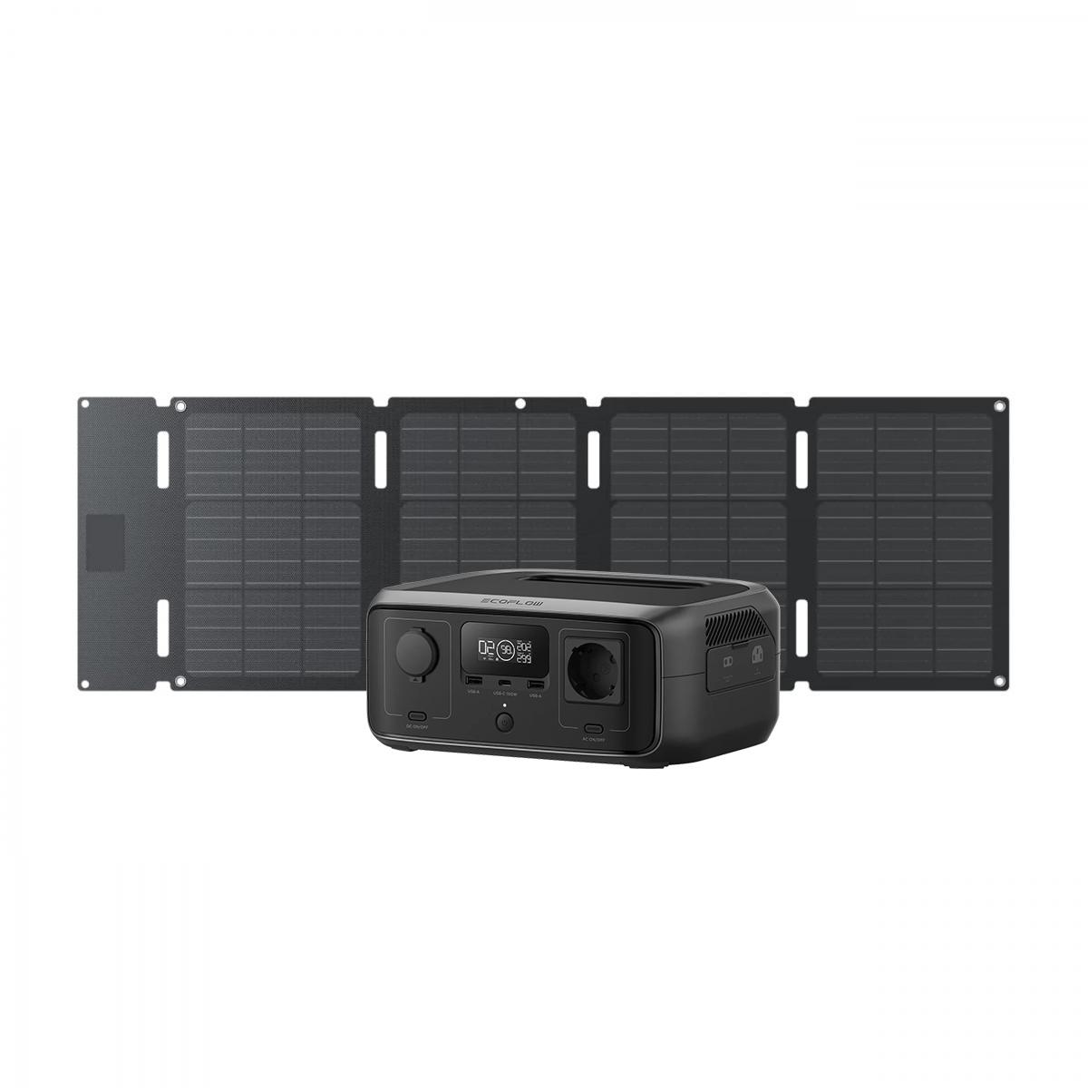 Комплект RIVER 3 UPS + cолнечная панель 45 Вт (Type-C)